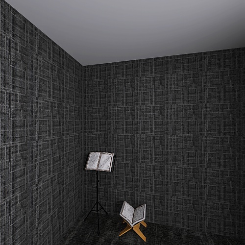 Studio Room 3d design renderings