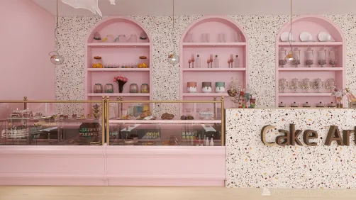 #BakeryContest PINK CAKE SHOP