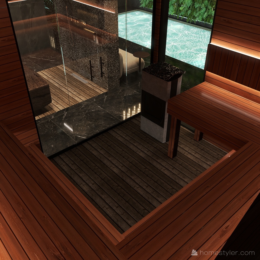 Home SPA 3d design renderings