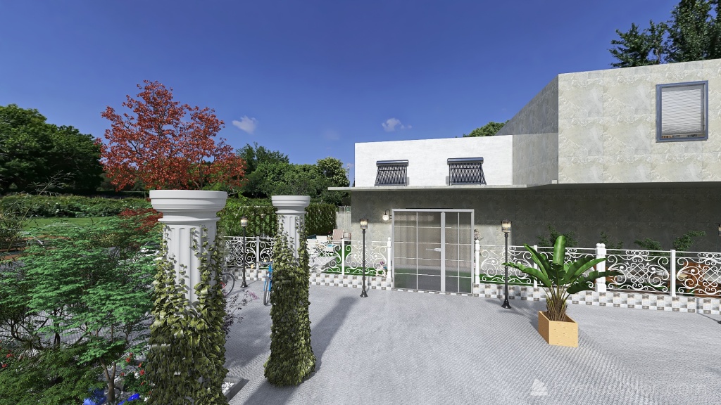 #HSDA2021 Residential dream home 3d design renderings