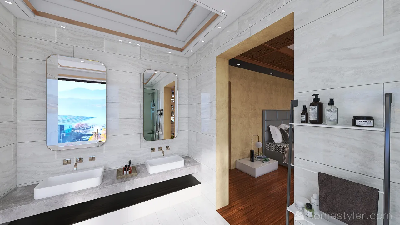 Bathroom 3d design renderings