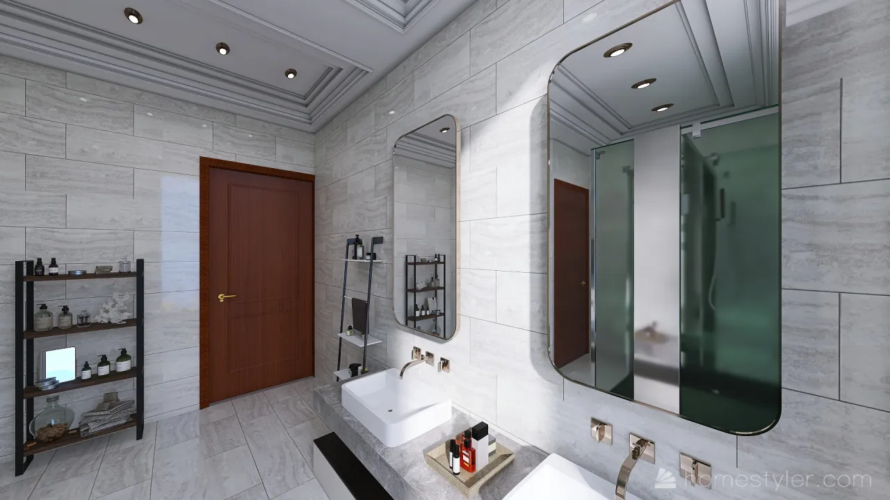 Bathroom 3d design renderings