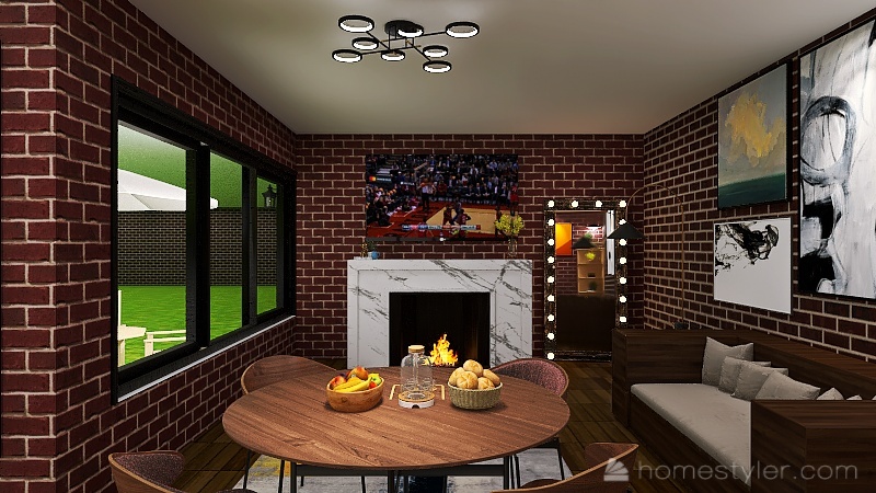 segunda casa 3d design renderings