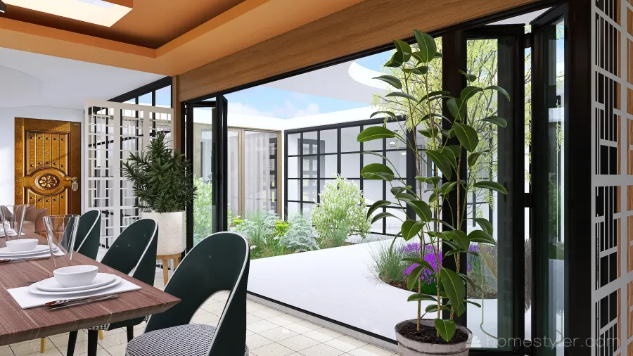 #HSDA2021Residential-Tower House 3d design renderings