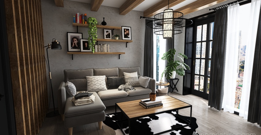 Projekt Mieszkania 3d design renderings