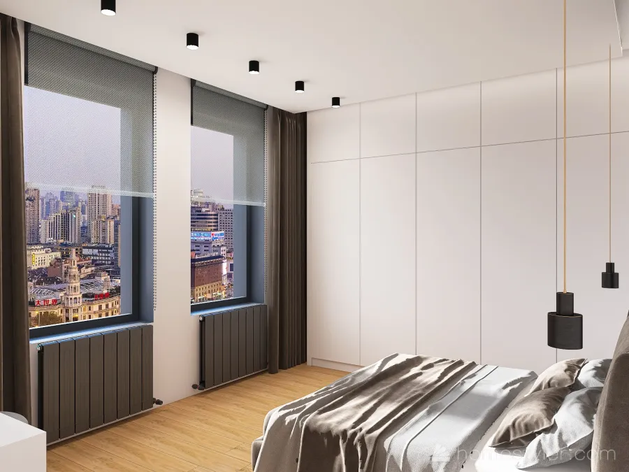Проект 2х комнатной квартиры 3d design renderings