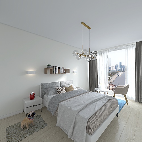 Copy of Спальня для Алены 3d design renderings
