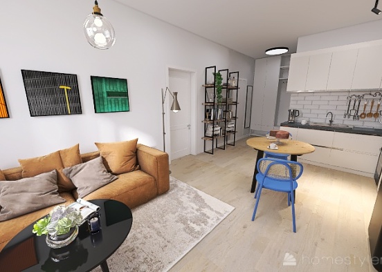 Small apartment Design Rendering