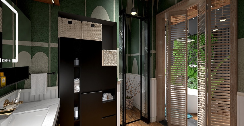 Bathroom 3d design renderings