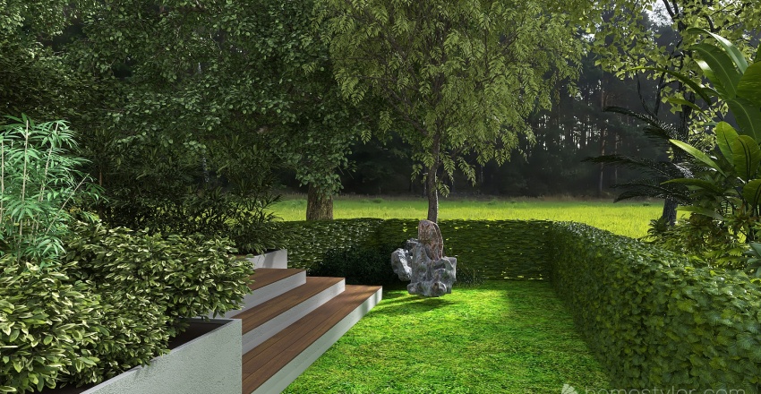 Forest peace 3d design renderings