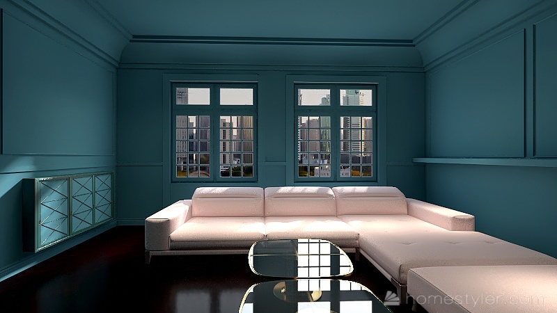 blue profondo 3d design renderings