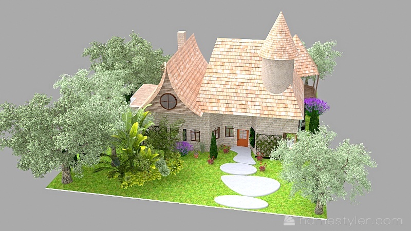 #HSDA2021Residential Mystery Cottage 3d design picture 1098.33