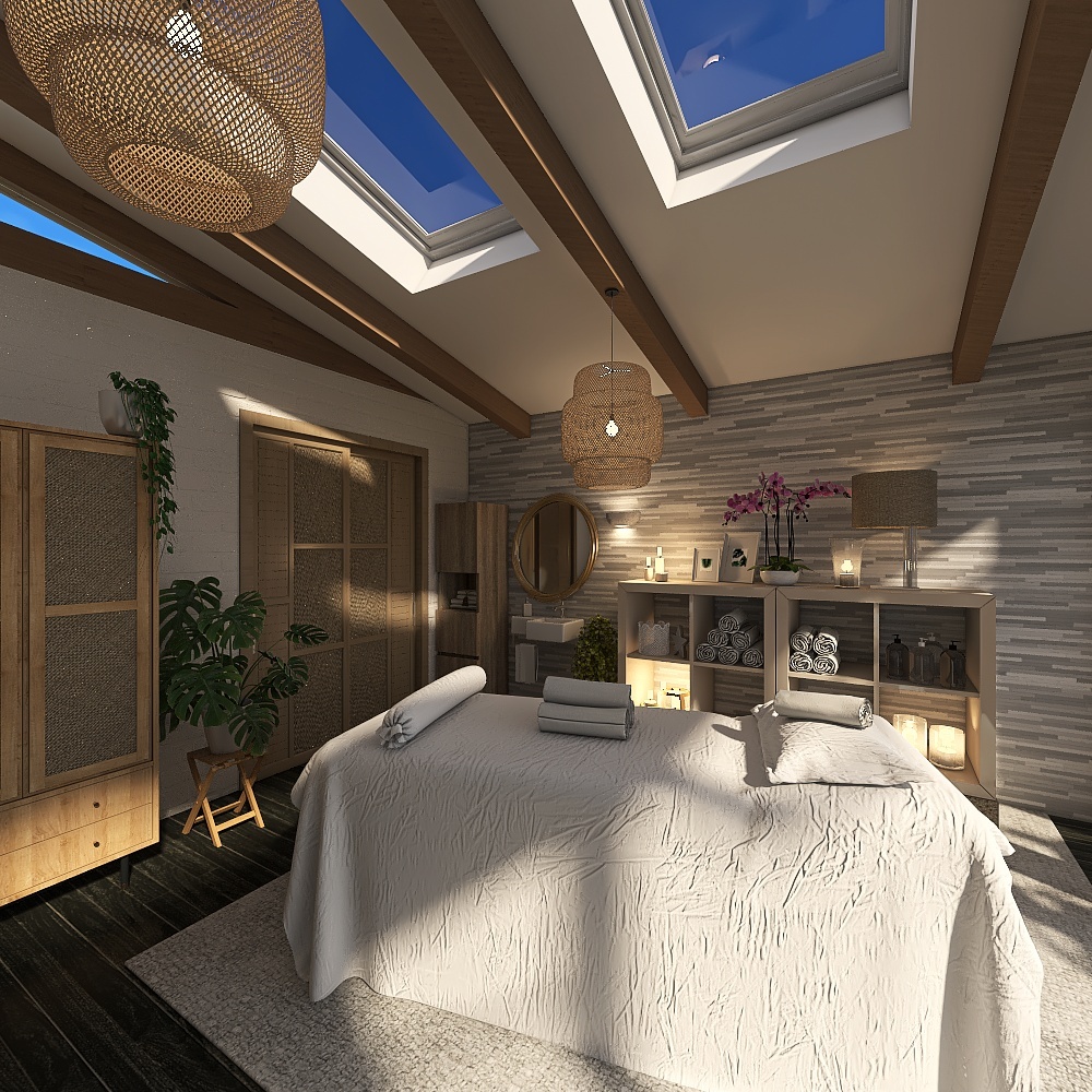 Costal Blue View Spa 3d design renderings