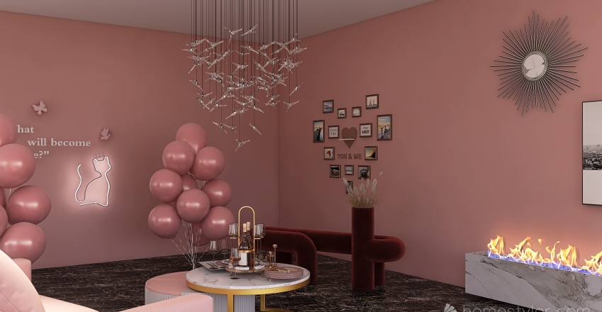 #ValentineContest 💝 Love is No Lie 💝 3d design renderings