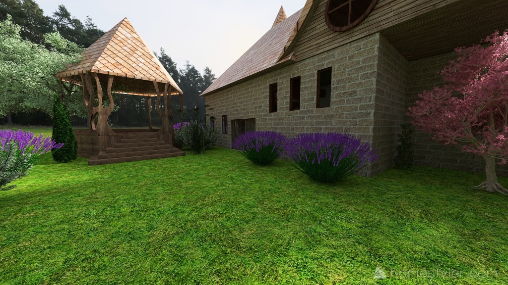 #HSDA2021Residential Mystery Cottage 3d design renderings