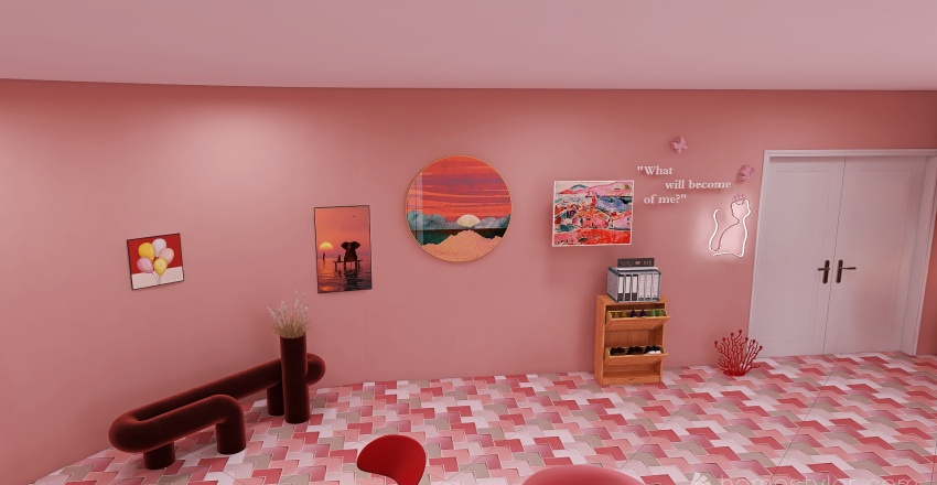 #ValentineContest- Valentine Day Contest Room 3d design renderings