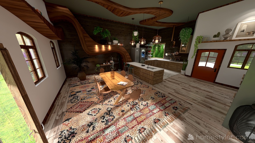 #HSDA2021Residential Mystery Cottage 3d design renderings
