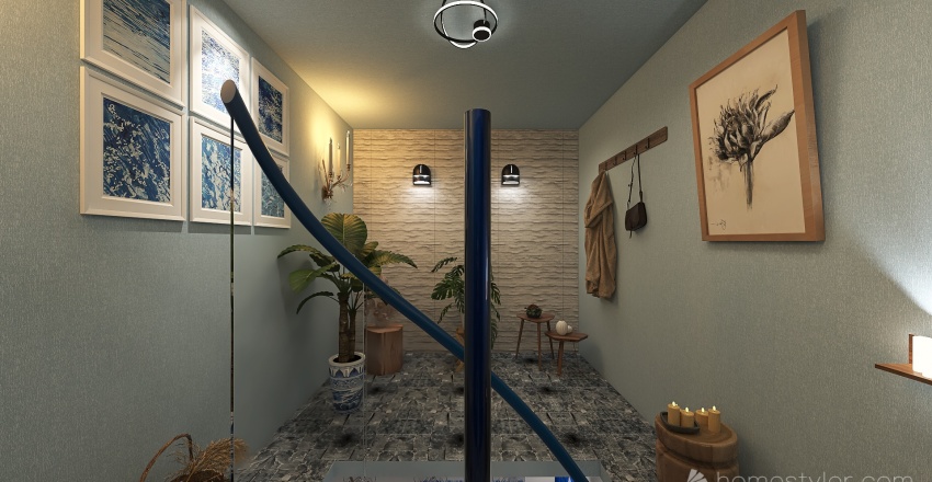 #HSDA2021Residential Cool Loft by Rufus 3d design renderings