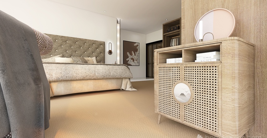 Master Bedroom 3d design renderings