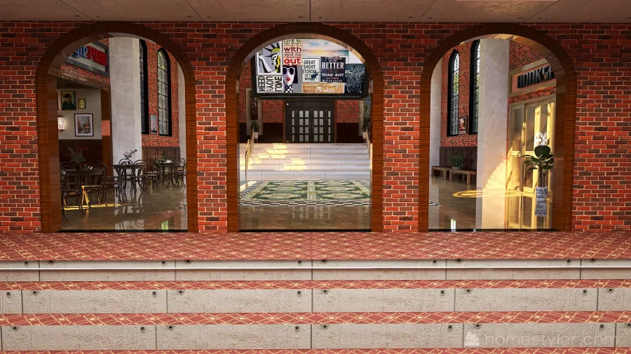 Train Station#HSDA2021Commercial 3d design renderings