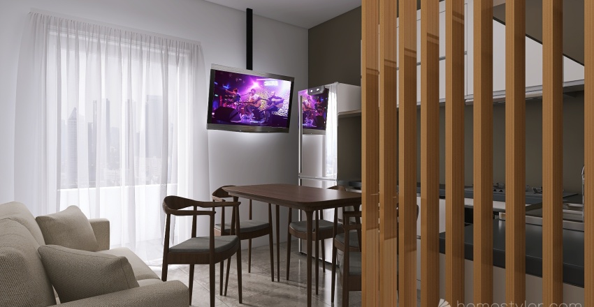 Appartamento 2 3d design renderings