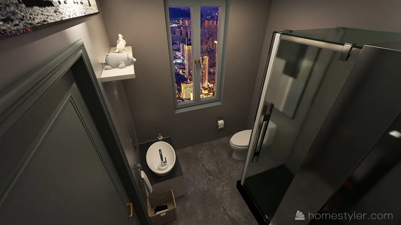 Bathroom 3d design renderings