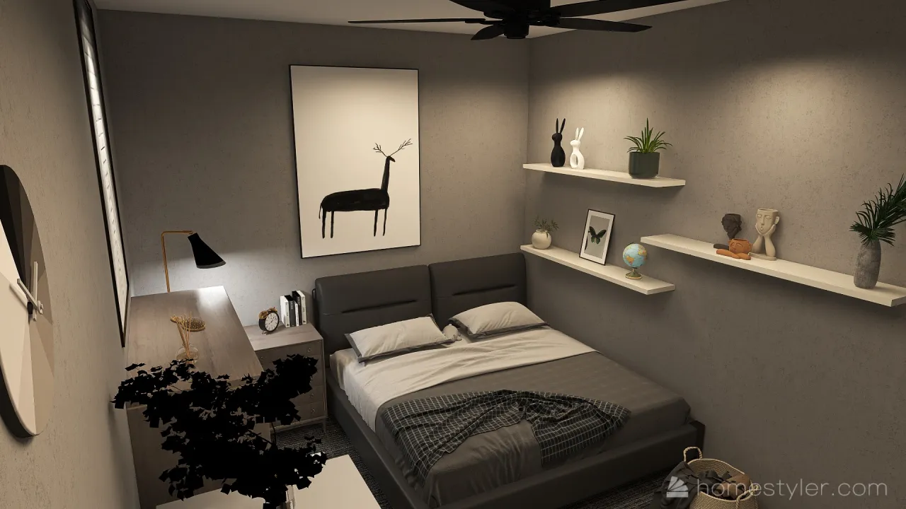 Bedroom 3d design renderings