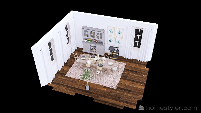 Farmhouse Dining (Shell 5) 3d design picture 29