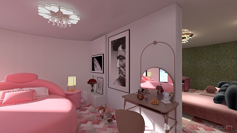 ValentineContest-quarto do amor 3d design renderings