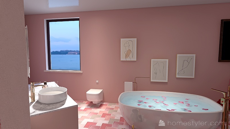 ValentineContest-quarto do amor 3d design renderings