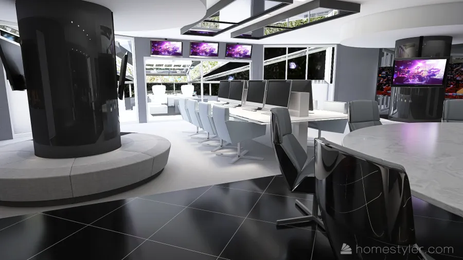 Astroship 3d design renderings