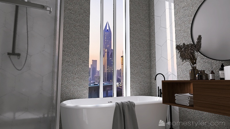 Bathroom 3d design renderings