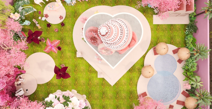 #ValentineContest-Love Bar 3d design renderings