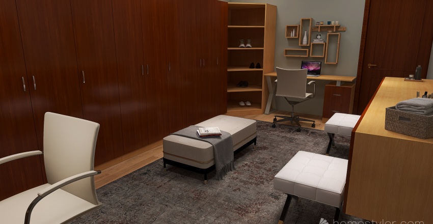 Apartamento luxo 3d design renderings