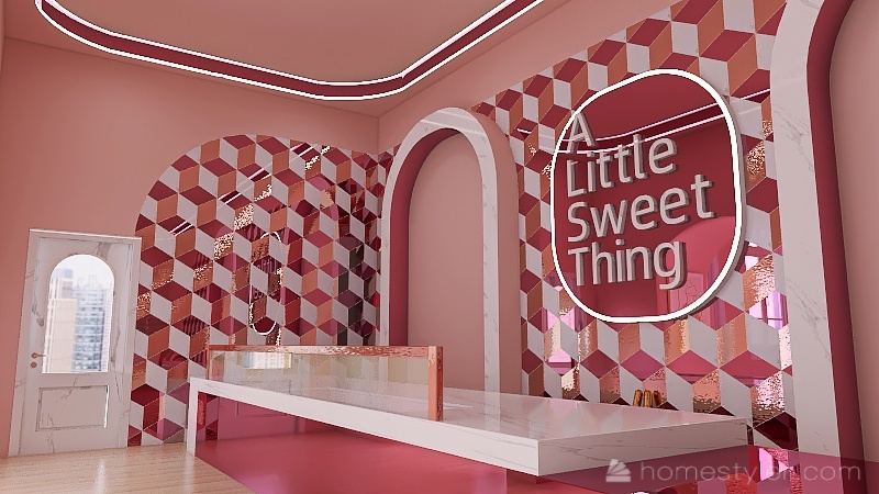 Sweet thing 3d design renderings