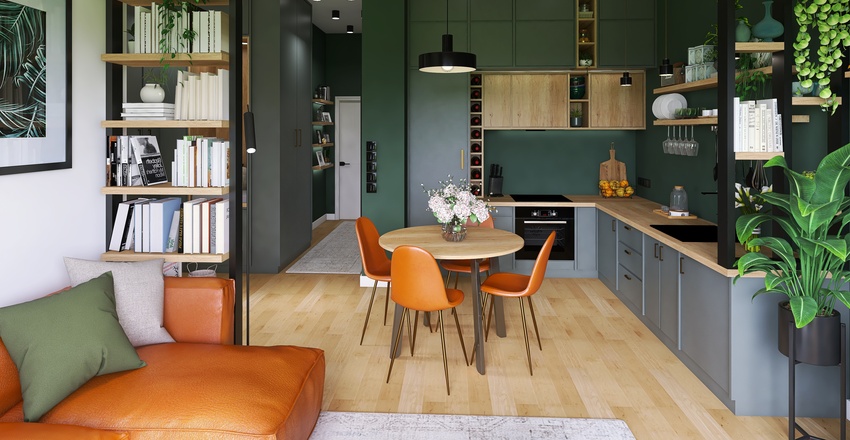 #TerracedHouse - Radomsko 129 3d design renderings