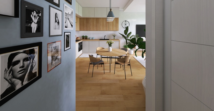 #TerracedHouse - Radomsko 129 3d design renderings