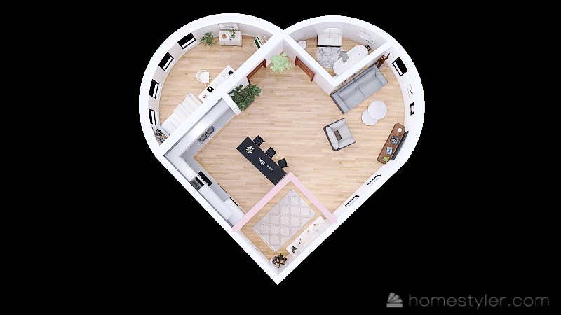 #ValentineContest | house valentine design  3d design picture 64.91