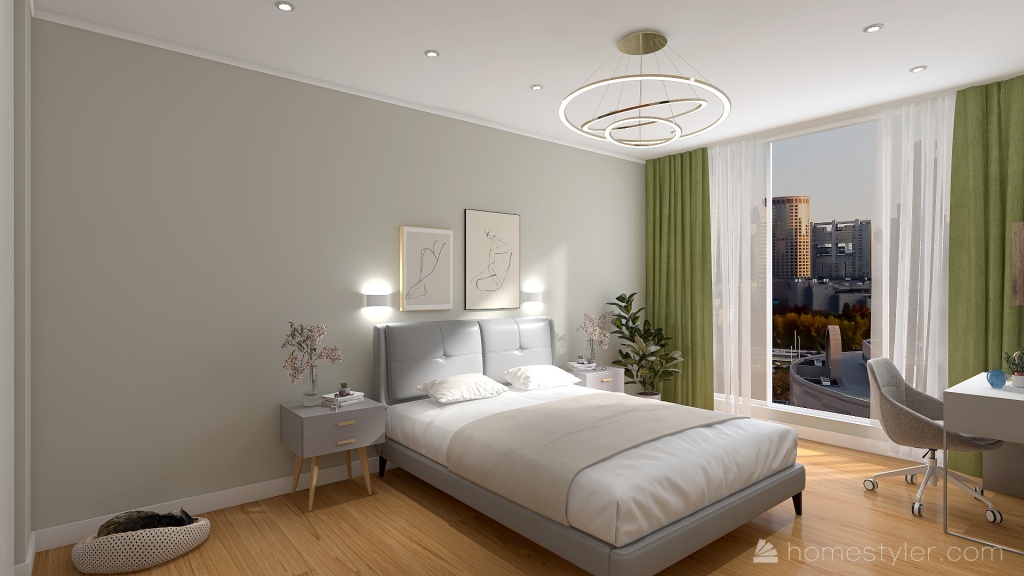 Спальня АЛЕНЫ 3d design renderings