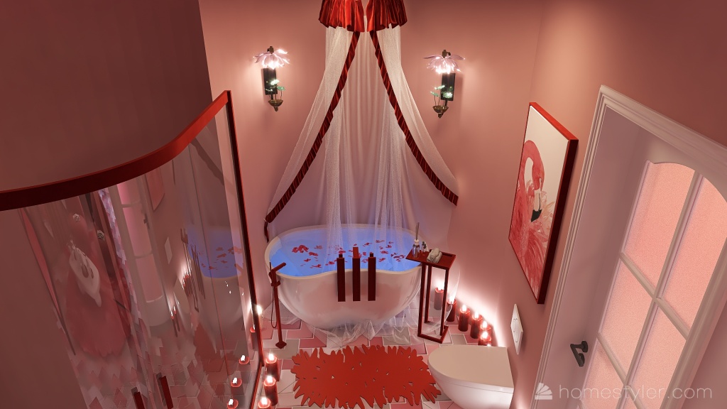 #ValentineContest ROMANTIC GETAWAY 3d design renderings