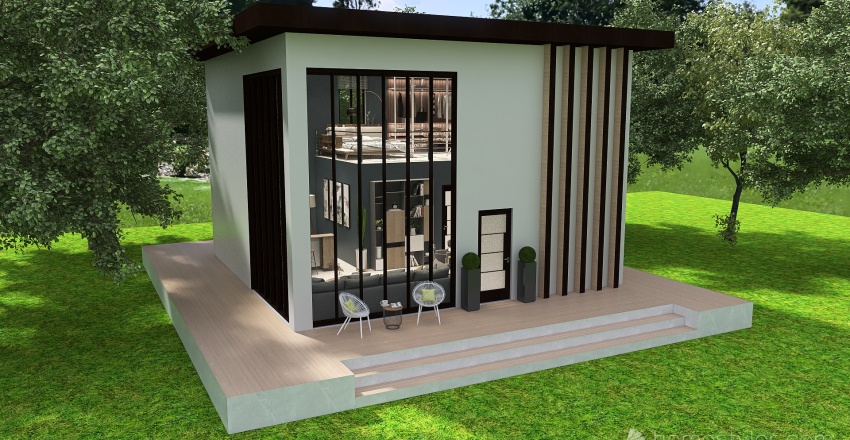 Contemporary Modern House 3d design renderings