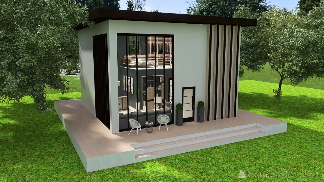 Contemporary Modern House 3d design renderings