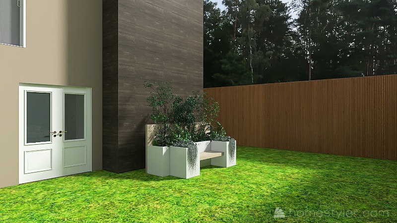 Casa dos plantas 3d design renderings