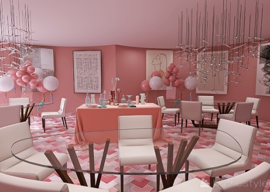 ValentineContest-Fancy Restaurant Design Rendering