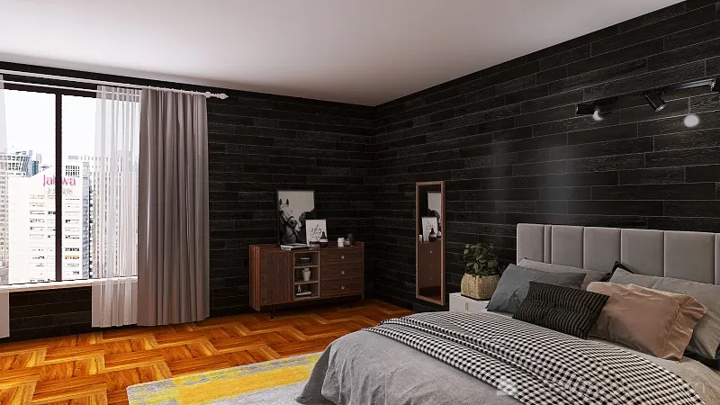 dormitorio 3d design renderings