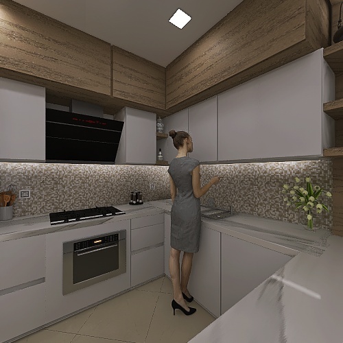 cuisine 3d design renderings