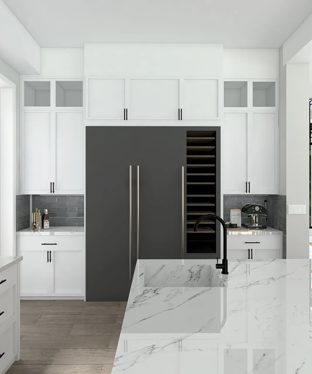 Kitchen 3d design renderings