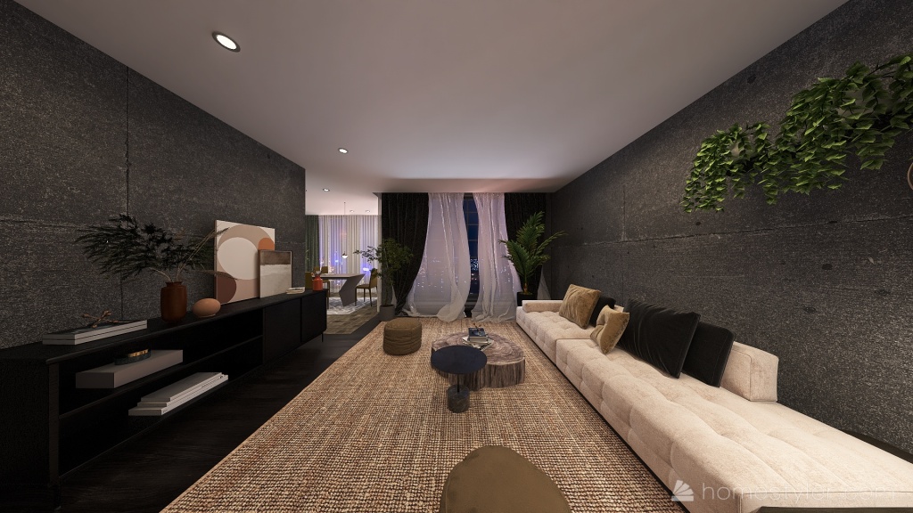 Wabi sabi  House 3d design renderings