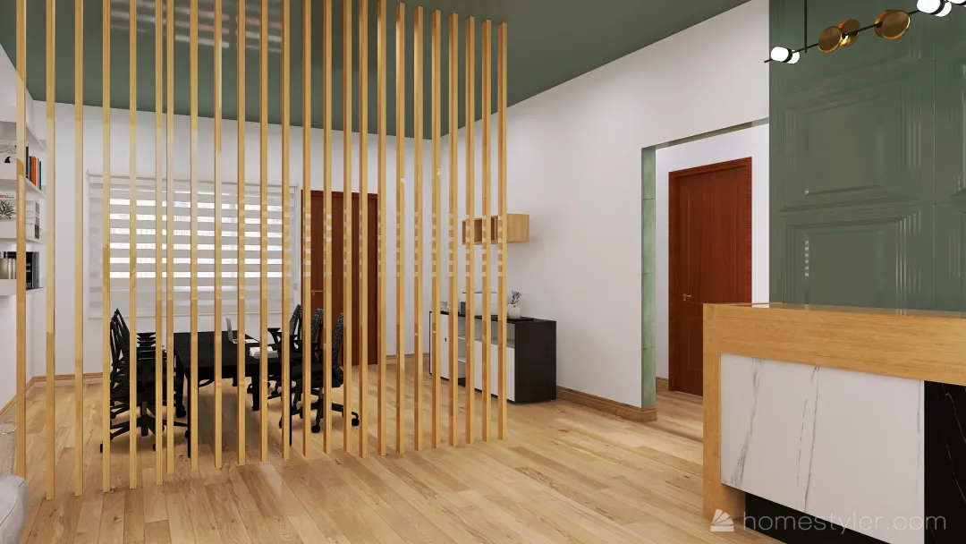 Oficinas Contadores 3d design renderings