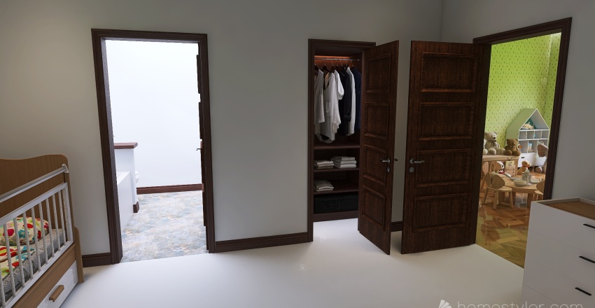 Contemporary Bedroom 3 3d design renderings